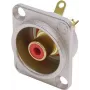 Neutrik NTR-NF2D-2 - -30 – 80 °C - Sidabrinis - UL 94 HB - IEC 601-14 - IP 40 - IEC 68-2-20 (NF2D2)