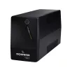Nepertraukiamo maitinimo šaltinis TECNOWARE Era Plus 1600 — linijinės sąveikos UPS 1,6 kVA / 1120 W, 2 kintamosios srovės lizdai, USB Type-B, juodas