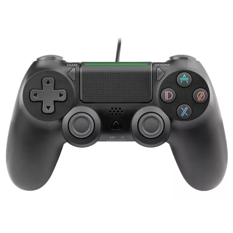 Laidinis žaidimų pultas TRACER SHOGUN PRO Juoda — 16 mygtukų, analoginis/skaitmeninis, 1,5 m laidas, vibracija, PC/PS4/PS3