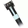 ICY DOCK MB414L-B MCIO 4i SFF-TA-1016 į MCIO 4i SFF-TA-1016 kabelis, 0.5 m