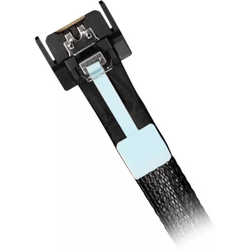ICY DOCK MB414L-B MCIO 4i SFF-TA-1016 į MCIO 4i SFF-TA-1016 kabelis, 0.5 m