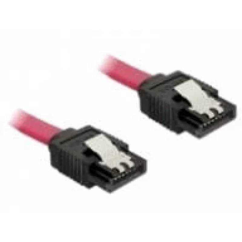 SATA kabelis DeLOCK 82676 0,3 m raudonas