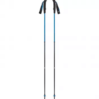 Trekking Poles Distance Carbon, treniruoklis mėlynas, 1 pora, 130 cm