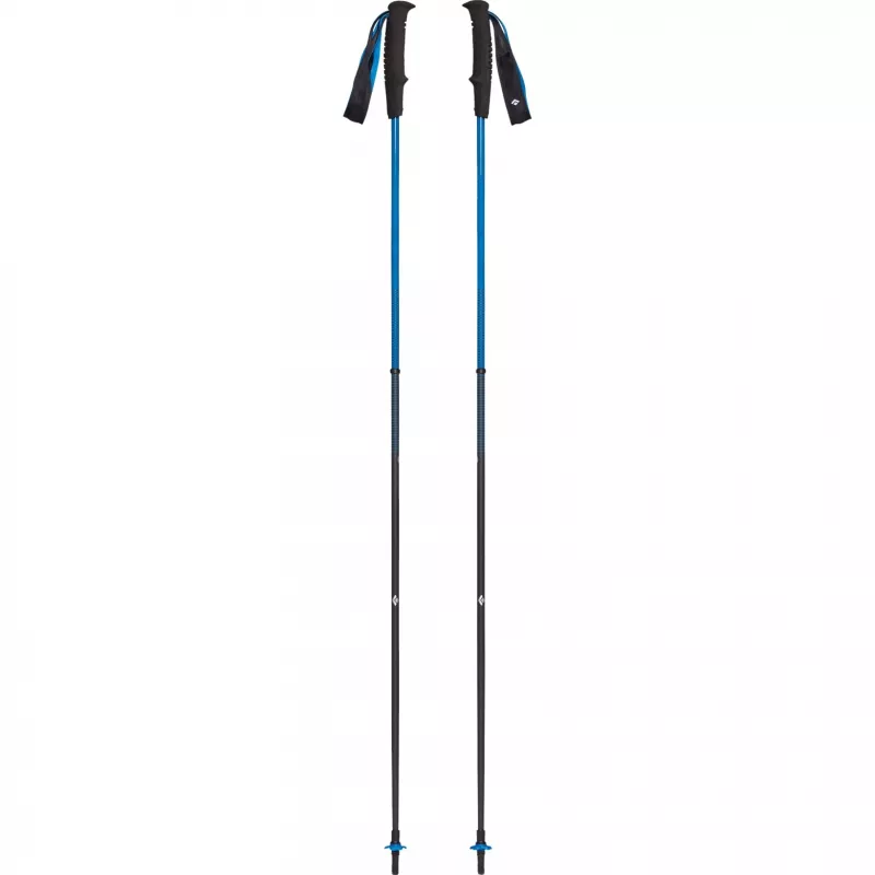 Trekking Poles Distance Carbon, treniruoklis mėlynas, 1 pora, 130 cm