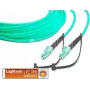 Lightwin aukštos kokybės simpleksinis LWL komutacinis kabelis, MM OM3, LC - LC LWL komutacinis kabelis (LSP-50 LC-LC 2.0 OM3)