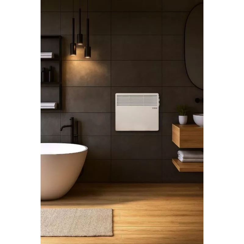 N'OVEEN 1000W elektrinis nešiojamas prie sienos tvirtinamas konvektoriaus šildytuvas su termostatu CH3350