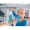 Leifheit 55092 šluota Microfibre 8000 ml Sauso ir šlapio valymo mikropluoštas Mėlyna, Pilka
