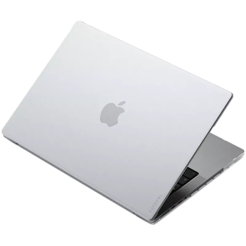 SATECHI Eco Hardshell dėklas MacBook Pro 14 - Skaidrus