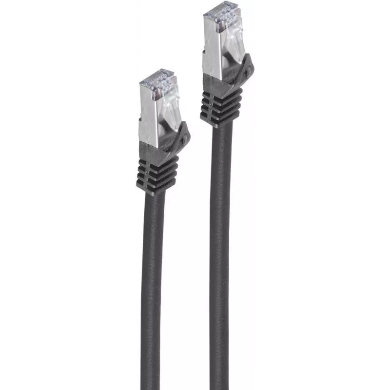 Tinklo kabelis ShiverPeaks BS08-39035 RJ-45 Cat7 2 m juodas