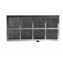 Respekta aktyviosios anglies filtrų rinkinys MIZ 7800 — 2 vienetai, sidabrinė/juoda
