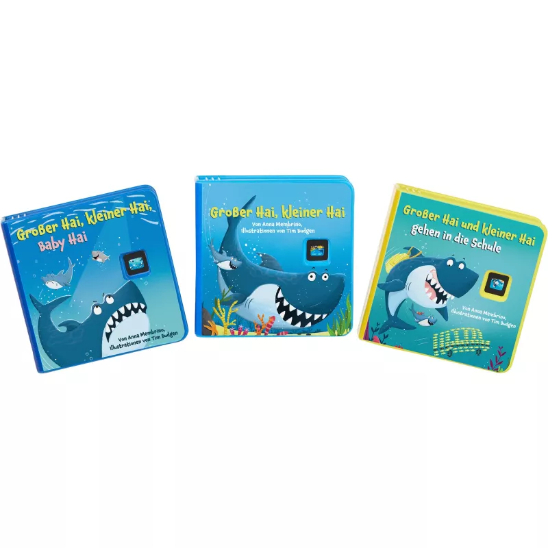 Little Tikes Story Dream Machine - Big Shark Little Shark kolekcijos garsinė knyga