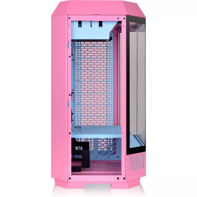 Thermaltake The Tower 300 Bubble Pink rožinis Grūdintas Stiklas - Midi/Mini Tower - ATX
