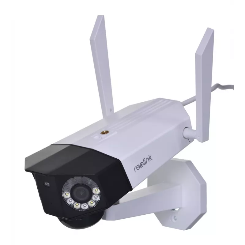 IP apsaugos kamera Reolink G750 6MP Bullet IP66 H.265, 4G LTE, 180° įstrižainė, 30 m naktinis matymas, 10400 mAh baterija