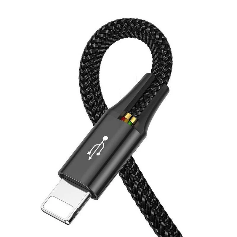 Baseus Fast 4in1 2xUSB-C / Lightning / Micro 3.5A 1.2m laidas USB (juodas)