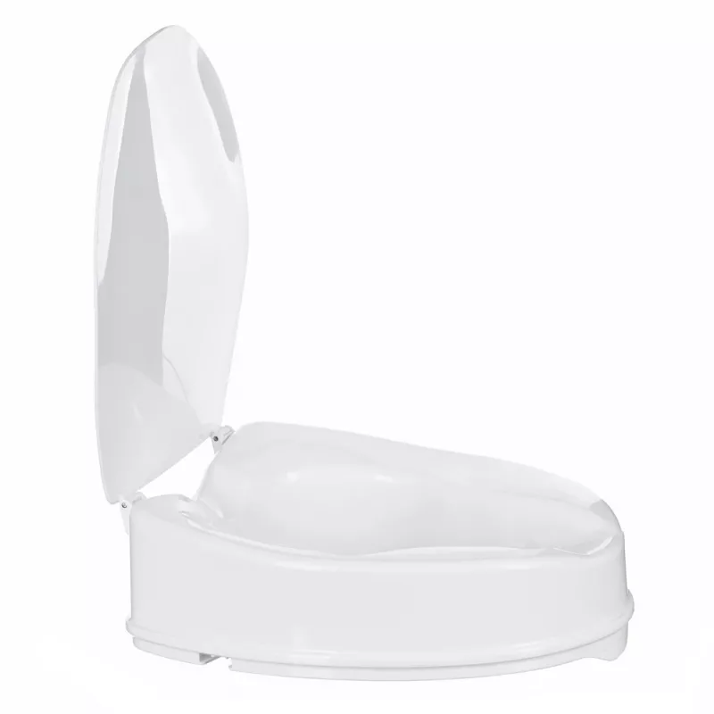 ActionMED NT10AM pakeliama unitazo sėdynė su dangčiu, 10 cm