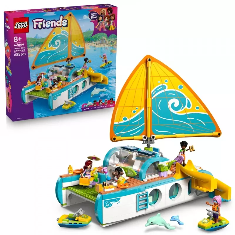 LEGO Friends kelionės laivu nuotykis