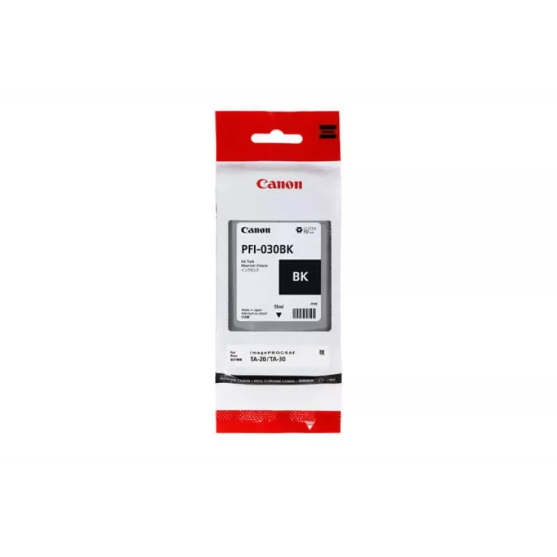 Canon PFI-030BK rašalo kasetė 1 vnt. Originali juoda