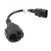 Lanberg CA-C14E-10CC-0018-BK jungiamumo priedas juodas