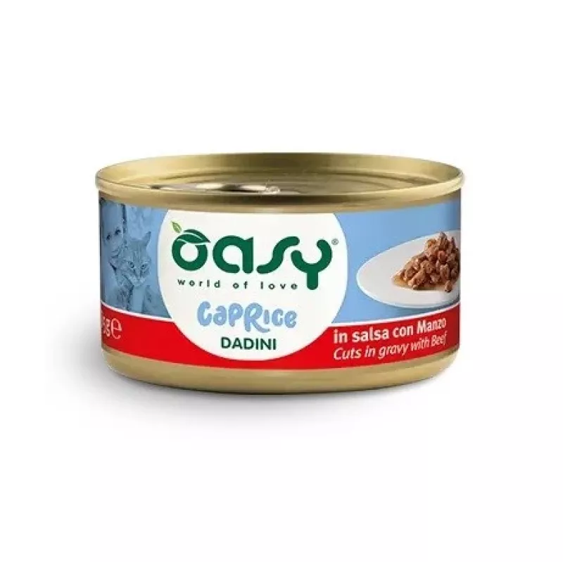 Oasy Caprice Cuts padaže su jautiena 85 g