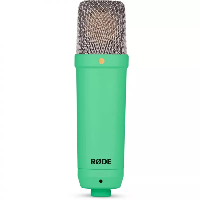 NT1 Signature + XLR laidas + stalinis studijos stovas, mikrofonas šviesiai žalias, rinkinys
