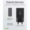 Goobay USB-C™ PD GaN plonas greitasis įkroviklis (30 W) juodas