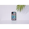 Apsauginis telefono dėklas iKins, skirtas iPhone XR — Juoda Poppin Rock dizainas