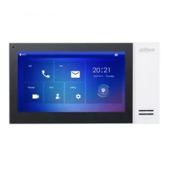 Dahua Technology VTH2421FW vaizdo domofono sistema 17,8 cm (7 colių) juoda, balta
