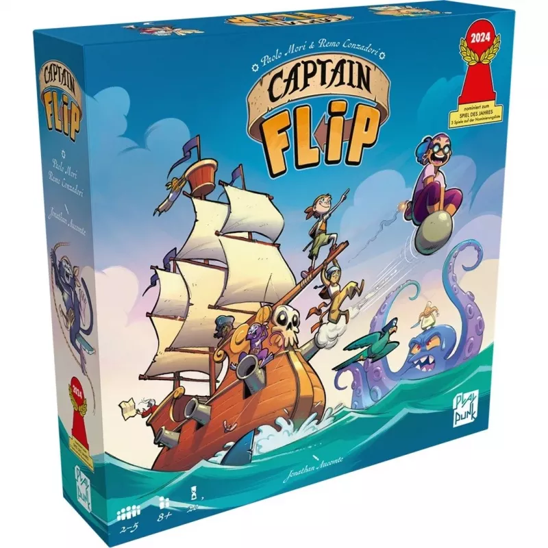 Captain Flip, Stalo žaidimas