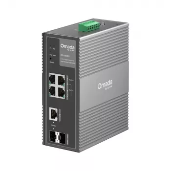 TP-Link IES206GPP tinklo komutatorius Valdomas Gigabit Ethernet (10/100/1000) Power over Ethernet (PoE) Juodas