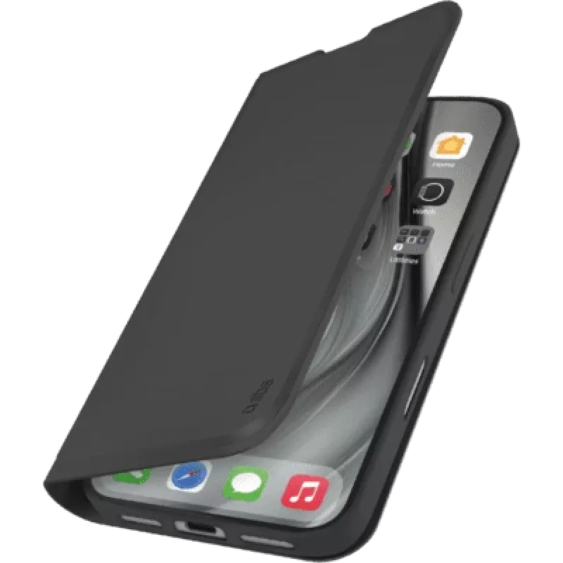 Dėklas-piniginė SBS TEWALIP1769K, skirtas iPhone 17 Pro Max 17.5 cm, juodas