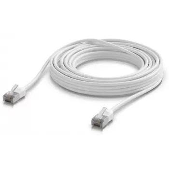 Tinklo kabelis Ubiquiti UACC-Cable-Patch-Outdoor-C6A-8M-W RJ-45 Cat6a 8 m balta