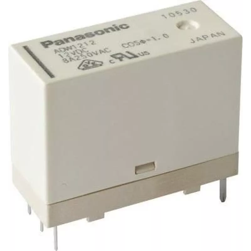 Panasonic plokštės relė 12 V/DC 16 A 1 normaliai atviras kontaktas ADW1112HLW 1 vnt. (ADW1112HLW)