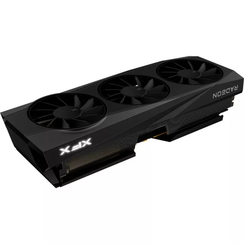 Grafikos plokštė XFX Radeon RX 9070 XT — 16 GB GDDR6, 256 bitų, PCIe 5.0, 3x DisplayPort 2.1, HDMI 2.1, 3 ventiliatoriai