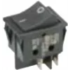 Bachmann 924.095 Elektros jungiklis Svirties jungiklis 2P Juoda (924.095)