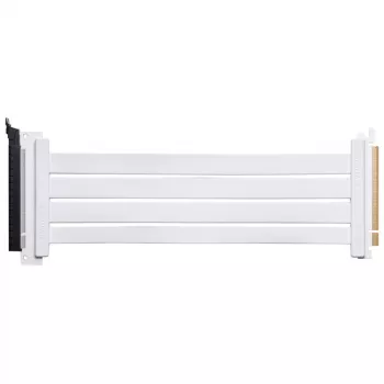 PHANTEKS PCI-E 4.0 x16 riser ribbon kabelis, 180 laipsnių, 30 cm - balta
