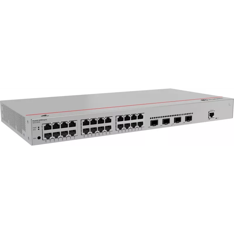 HUAWEI eKit S310 Series S310-24T4S valdomas L2+ Gigabit Ethernet (10/100/1000) 1U pilkas