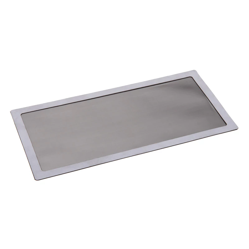 Dulkių filtras DEMCiflex 0320 kompiuterių korpusams, 142×287 mm, juoda/pilka