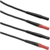 Fluke TL27 - Test Lead - Juoda - Red - CAT III - EPDM - 1,5 m - 1000 V (668571)