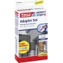 Ekrano adapterių rinkinys Tesa 55193-03 Alu Comfort tinkleliui nuo vabzdžių