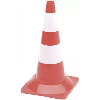 Velleman 1190-50 Verkehrspylone/-fass Verkehrskegel Red - White PVC (1190-50)