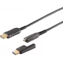 Optinis HDMI kabelių rinkinys ShiverPeaks 30-02755 4K — 75 m ilgio