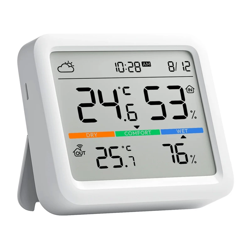 SwitchBot Meter Pro White LCD Battery 0810150541700 temperatūros ir drėgmės jutiklis