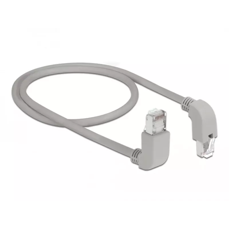 Tinklo kabelis DeLOCK 85861 RJ-45 Cat6 0,5 m pilkas