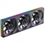 Korpuso ventiliatoriai Jonsbo ZA-420BR PWM Reverse ARGB — 3×140 mm, juodi