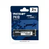 Kietojo kūno diskas PATRIOT P410 2 TB M.2 NVMe, 2000 GB, M.2 formos faktorius