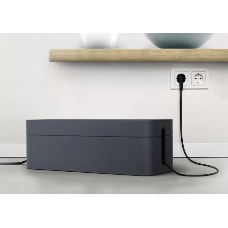 Durable Cavoline Box L kabelių dėžė stalams grafito 1 vnt. 503037