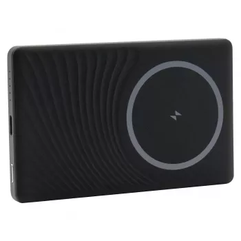 RealPower PB-5000 MAG 5000 mAh belaidis įkrovimas Titanžinė