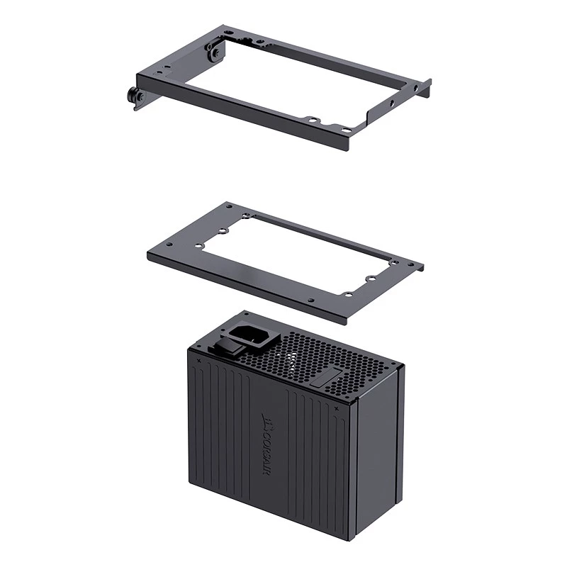 Jonsplus MATX Rankenos Korpusas Z20 - juodas