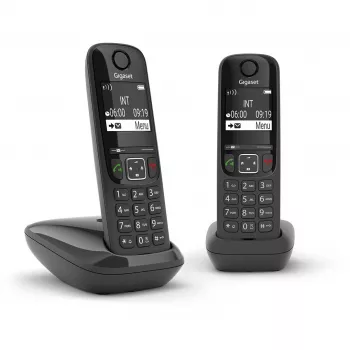 Gigaset AS690 Duo juodas tarpt.