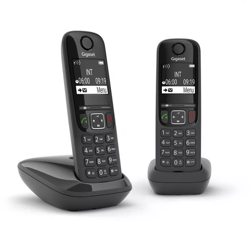 Gigaset AS690 Duo juodas tarpt.